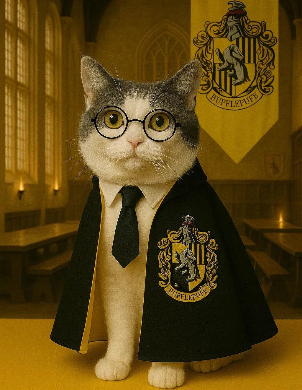 PETWARTS™ – Il Costume Magico per Cani e Gatti Ispirato al Mondo di Hogwarts - Paw Glamour™