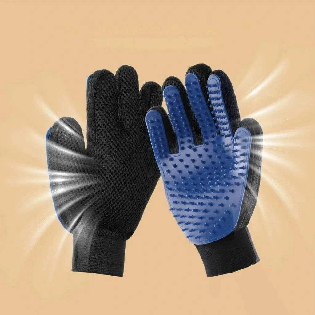 Guanto Toelettatura Animale GLUFFY™: Coccole Speciali per il Tuo Pet - Paw Glamour™
