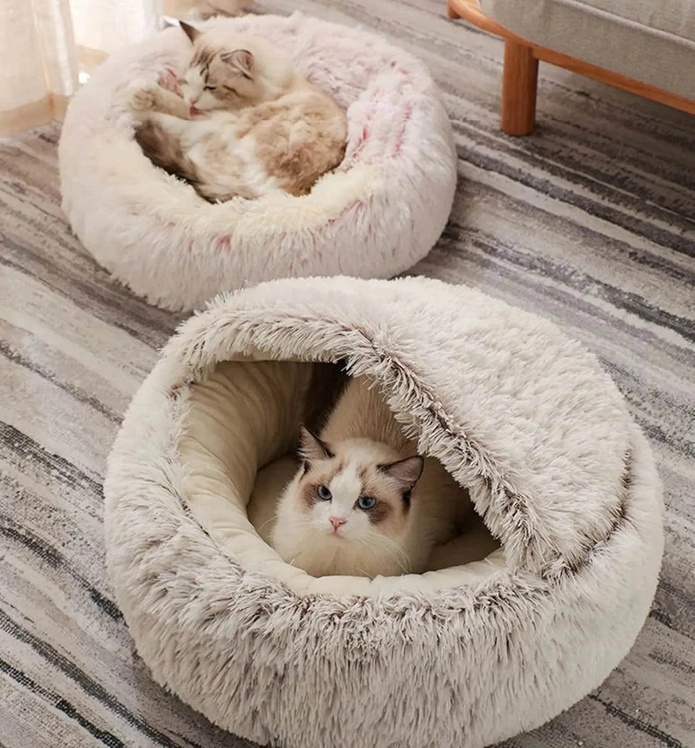 NUVELA™ – Cuccia Morbida per Animali, Morbida Come Una Nuvola - Paw Glamour™