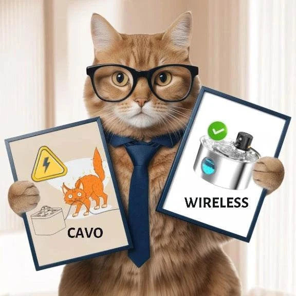 IDRALUX™ Fontanella per cani e gatti in Acciaio Inox - Benessere e Idratazione Assicurati - Paw Glamour™