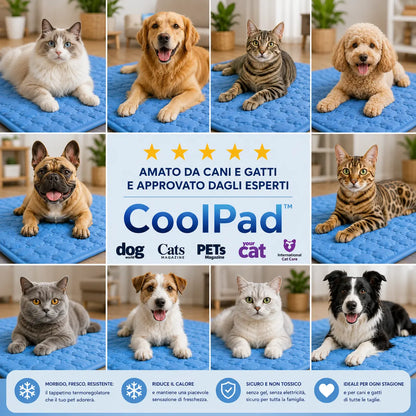 CoolPad™ | Il Tappetino Autorinfrescante per Cani e Gatti