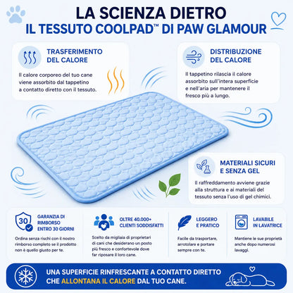 CoolPad™ | Il Tappetino Autorinfrescante per Cani e Gatti
