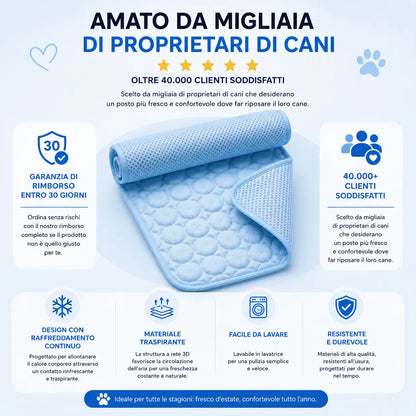 CoolPad™ | Il Tappetino Autorinfrescante per Cani e Gatti