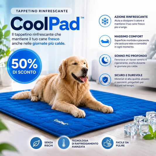 CoolPad™ | Il Tappetino Autorinfrescante per Cani e Gatti