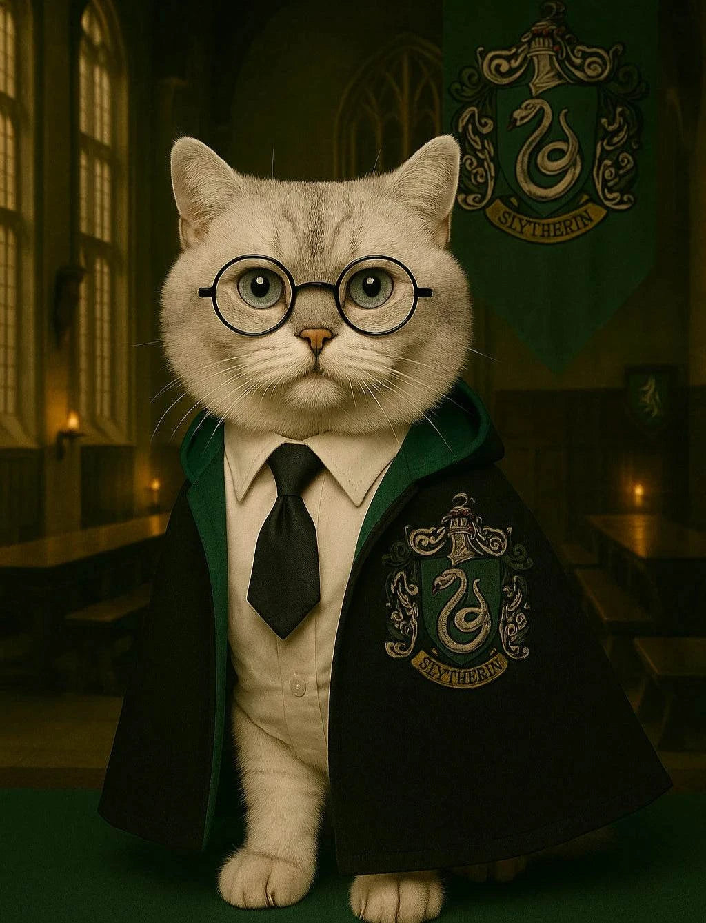 PETWARTS™ – Il Costume Magico per Cani e Gatti Ispirato al Mondo di Hogwarts - Paw Glamour™