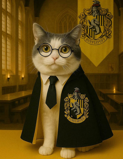 PETWARTS™ – Il Costume Magico per Cani e Gatti Ispirato al Mondo di Hogwarts - Paw Glamour™
