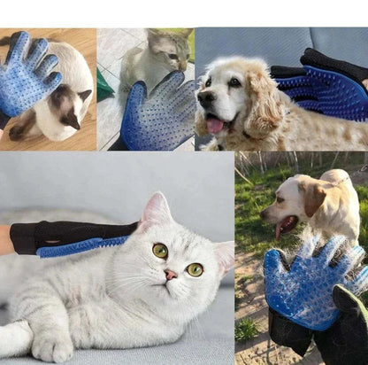 Guanto Toelettatura Animale GLUFFY™: Coccole Speciali per il Tuo Pet - Paw Glamour™