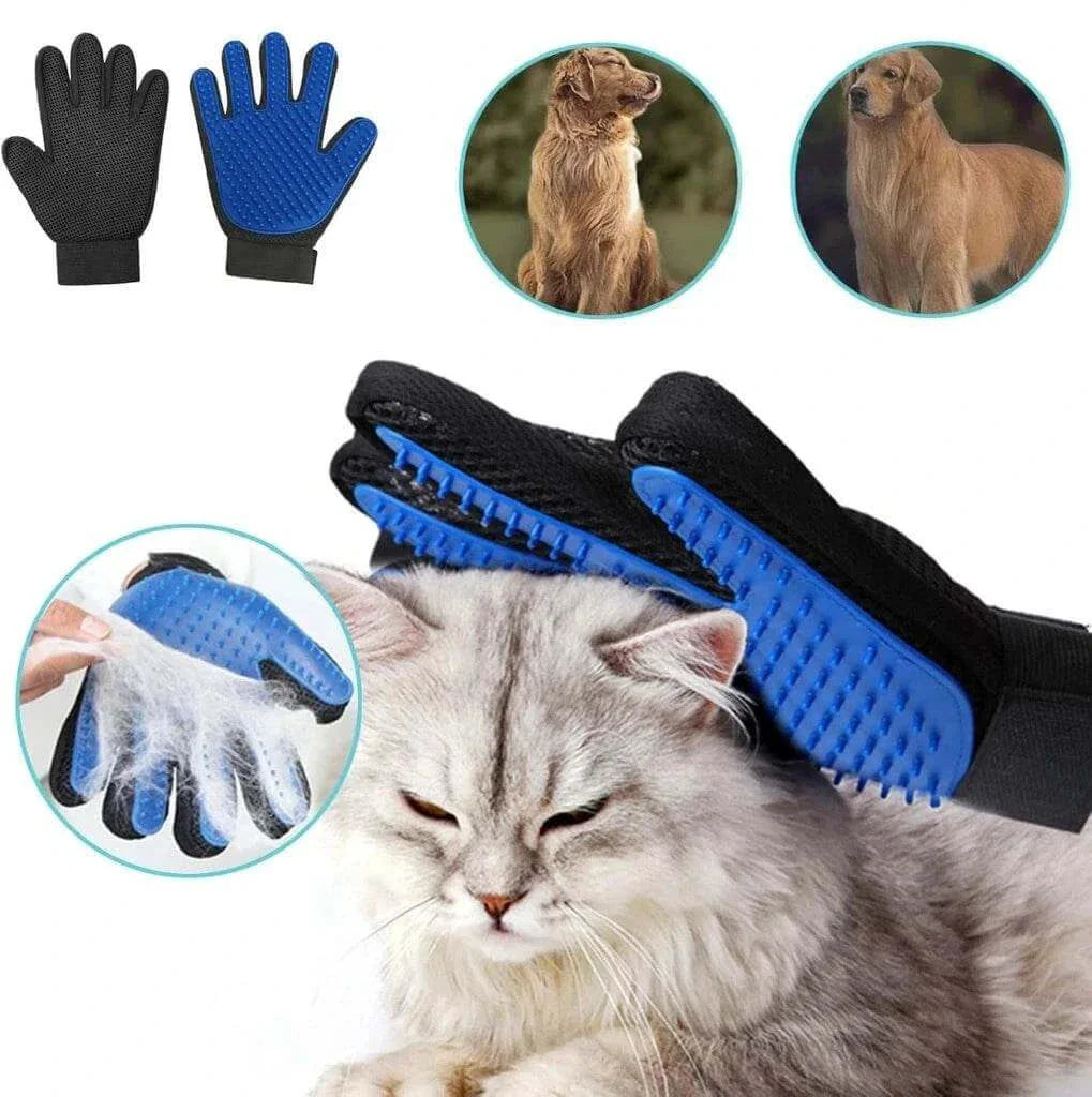 Guanto Toelettatura Animale GLUFFY™: Coccole Speciali per il Tuo Pet - Paw Glamour™