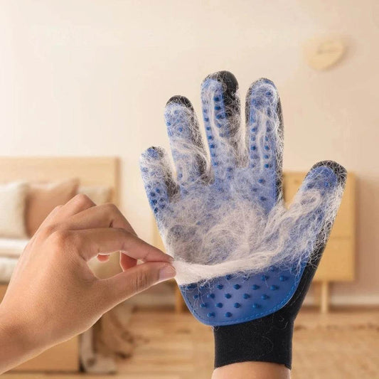 Guanto Toelettatura Animale GLUFFY™: Coccole Speciali per il Tuo Pet - Paw Glamour™
