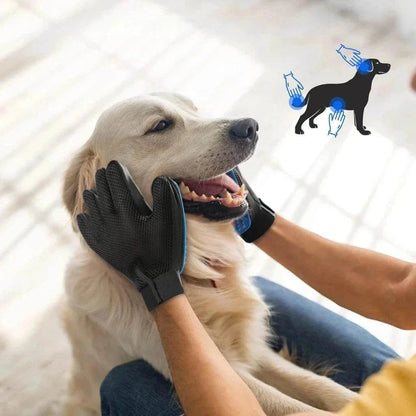 Guanto Toelettatura Animale GLUFFY™: Coccole Speciali per il Tuo Pet - Paw Glamour™