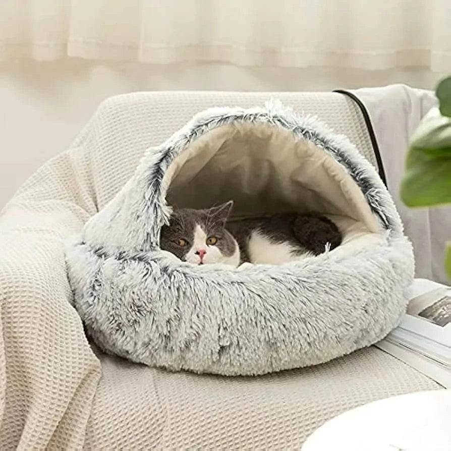 NUVELA™ – Cuccia Morbida per Animali, Morbida Come Una Nuvola - Paw Glamour™