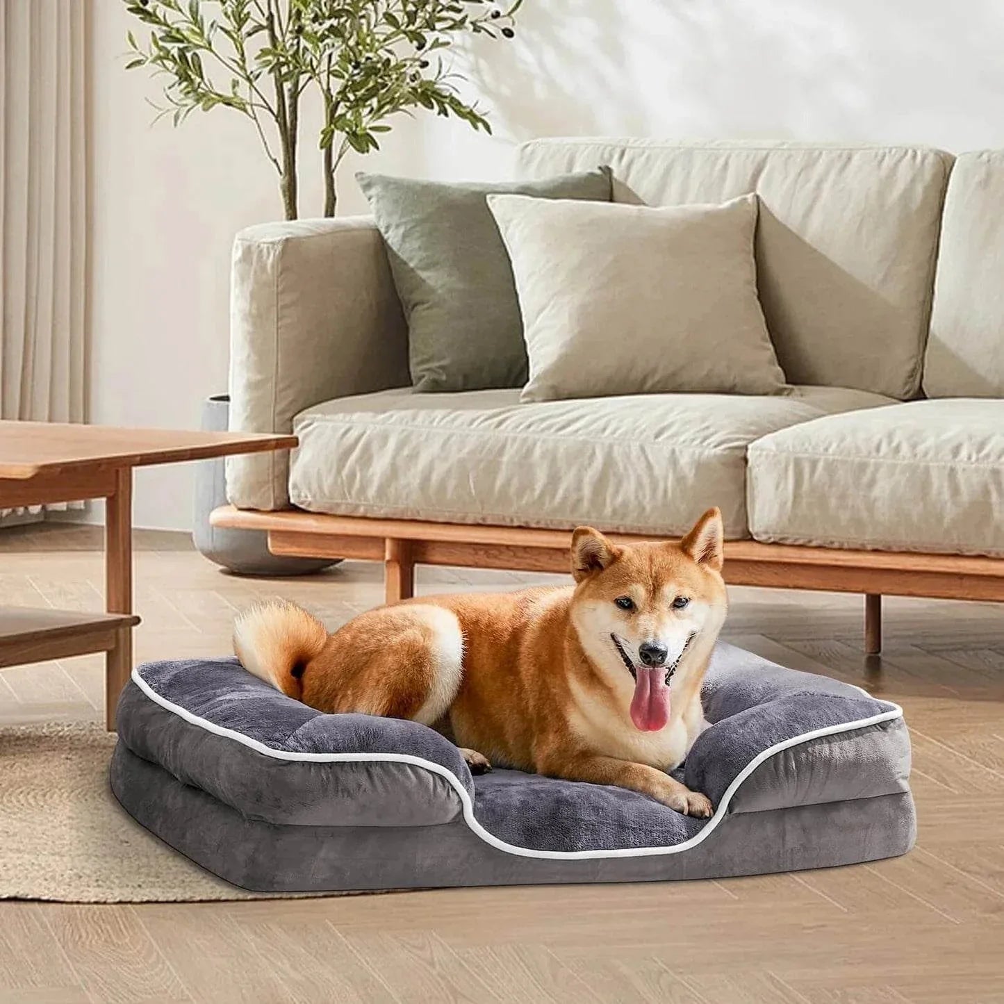 DORMELA™ Cuccia Ortopedica per Cani e Gatti in Memory Foam - Paw Glamour™